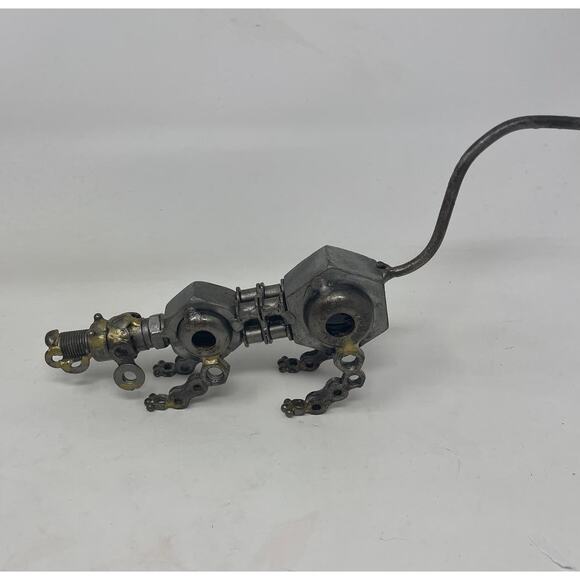 Vintage Nut and Bolt Metal Works Hound Dog 10" Figurine Made in Vietnam - Picture 7 of 15